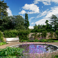 Buy canvas prints of Cannon Hall Walled Garden by Alison Chambers