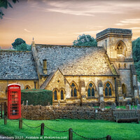 Buy canvas prints of Snowshill St Barnabas by Alison Chambers