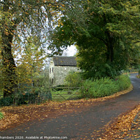 Buy canvas prints of Remembrance Lane Ashover by Alison Chambers