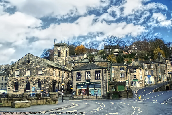Holmfirth Picture Board by Alison Chambers