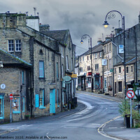 Buy canvas prints of Huddersfield Road Holmfirth  by Alison Chambers