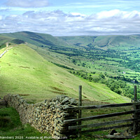 Buy canvas prints of Mam Tor  by Alison Chambers