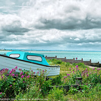 Buy canvas prints of West Beach Whitstable by Alison Chambers