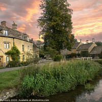 Buy canvas prints of Charming Lower Slaughter by Alison Chambers