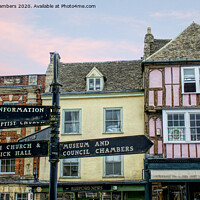 Buy canvas prints of Burford  by Alison Chambers
