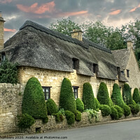 Buy canvas prints of Broad Campden Cottage by Alison Chambers