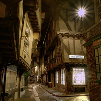 Buy canvas prints of The Shambles York by Alison Chambers