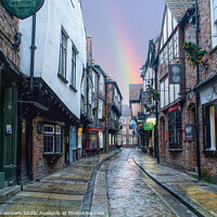 Buy canvas prints of Shambles Rainbow by Alison Chambers