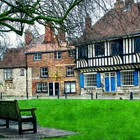 Buy canvas prints of College Street York by Alison Chambers