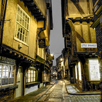 Buy canvas prints of Little Shambles, York  by Alison Chambers