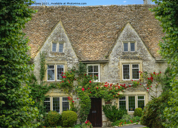 Broadway Cotswold Cottage Picture Board by Alison Chambers