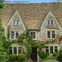 Buy canvas prints of Broadway Cotswold Cottage by Alison Chambers