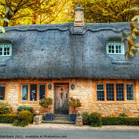 Buy canvas prints of Woodland Cottage  by Alison Chambers
