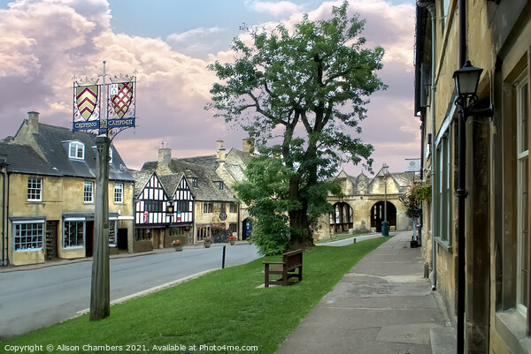 Chipping Campden Picture Board by Alison Chambers