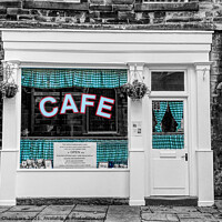 Buy canvas prints of Sids Cafe Holmfirth by Alison Chambers