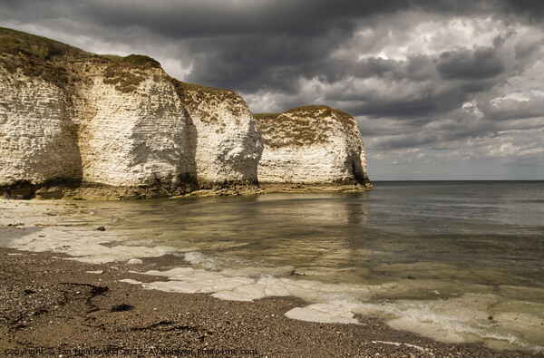 Stormy Flamborough Picture Board by Ian Homewood