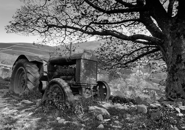 Forgotten Fordson, Kentmere Picture Board by Ian Homewood