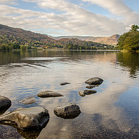 Buy canvas prints of Rydal Water and Loughrigg Terrace by Ian Homewood