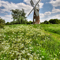 Buy canvas prints of Billingford Windmill, Norfolk by Ian Homewood