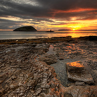 Buy canvas prints of First Rays at Penmon Point, Anglesey by Ian Homewood