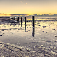 Buy canvas prints of Late Afternoon Light On Ainsdale Beach by Ian Homewood