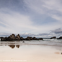 Buy canvas prints of The Beach at Durness - Scottish Highlands by Tracey Smith