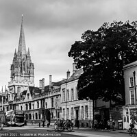 Buy canvas prints of High Street in Oxford by Tracey Smith