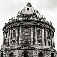 Buy canvas prints of Radcliffe Camera - Oxford Mono  by Tracey Smith