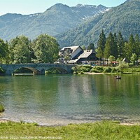 Buy canvas prints of Lakeland in Slovenia by David Mather