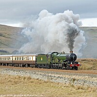 Buy canvas prints of Great Western steam power by David Mather