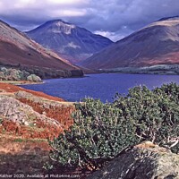 Buy canvas prints of Wastwater and its mountains by David Mather