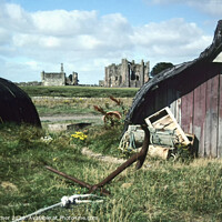 Buy canvas prints of On Holy Island by David Mather