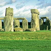 Buy canvas prints of Stonehenge by David Mather