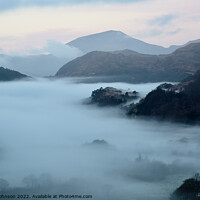 Buy canvas prints of Snowdonia Mist by Simon Johnson
