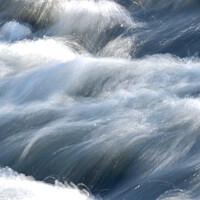 Buy canvas prints of Fast flowing water by Simon Johnson