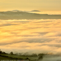 Buy canvas prints of Cloud inversion by Simon Johnson