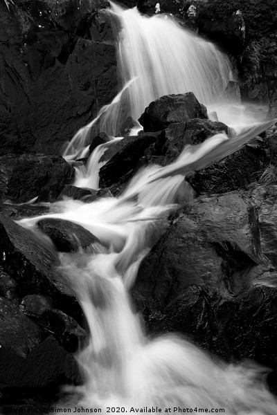  water cascade Picture Board by Simon Johnson