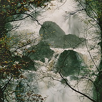 Buy canvas prints of Lodore Falls  by Simon Johnson