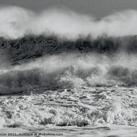 Buy canvas prints of Storm waves by Simon Johnson
