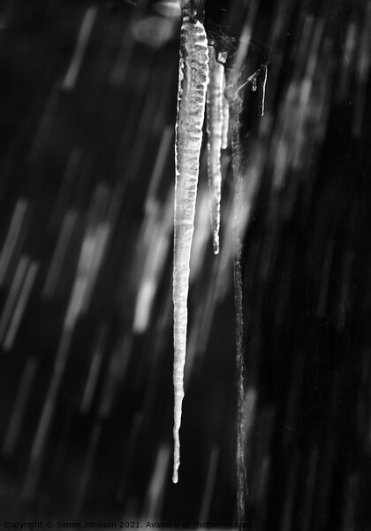 Icicle  Picture Board by Simon Johnson