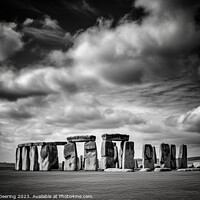 Buy canvas prints of Stonehenge Revisited by Robert Deering