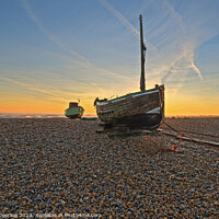 Buy canvas prints of Dawn At Dungeness by Robert Deering