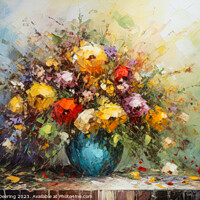 Buy canvas prints of Floral Beauty by Robert Deering