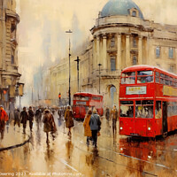 Buy canvas prints of Trip Around London by Robert Deering