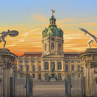 Buy canvas prints of Charlottenburg Palace Berlin, by Robert Deering