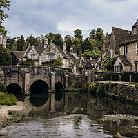 Buy canvas prints of Castle Combe, England. by Stacy Cartledge