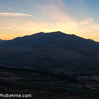 Buy canvas prints of Dawn Over Mount Snowdon by Liam Neon