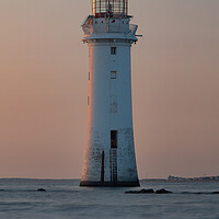 Buy canvas prints of New Brighton Lighthouse by Liam Neon