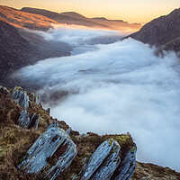 Buy canvas prints of Ogwen Inversion by Liam Neon