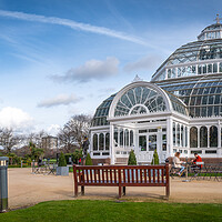 Buy canvas prints of Sefton Palm House by Liam Neon